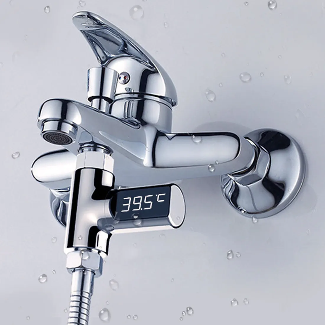 

Flow Water Temperture Monitor LED Display Home Water Shower Thermometer Led Screen Water Shower Thermometer For Baby Care