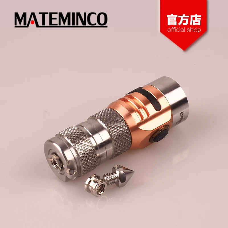 Светодиодный фонарь Mateminco S02 4 * Cree XPG3/Nichia 219C 2030 люмен перезаряжаемый мини фонарик с