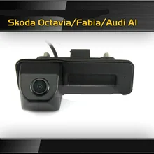 ANSHILONG HD Car Rear View CCD Night Vision Car Reverse Camera for Audi A1/ Skoda Octavia Fabia Free Shipping