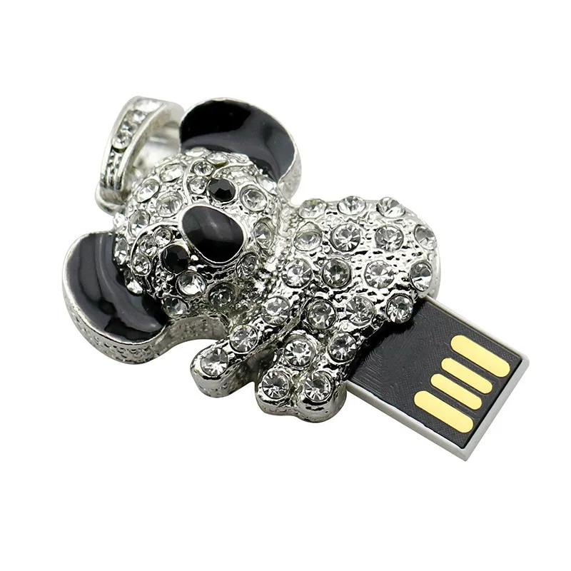 11 стильный USB флеш-накопитель в виде животного коала, 8 ГБ, 16 ГБ, 32 ГБ, 64 ГБ, USB 2,0, флеш-накопитель в форме божьей коровки, кристалл, слон, кошка, флешка, карта памяти