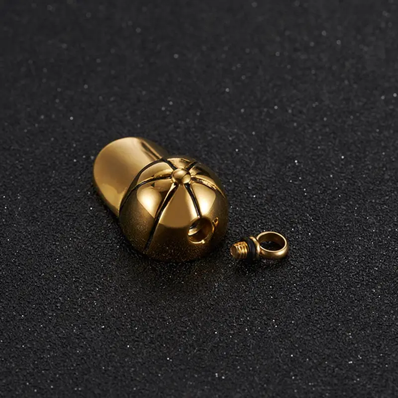 ZFVB пеплес урна шляпа ожерелье Мужская цепь повседневные из нержавеющей стали