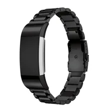 Нержавеющая сталь Браслет Смарт часы ремешок для fitbit заряд 2 nov25e22#5