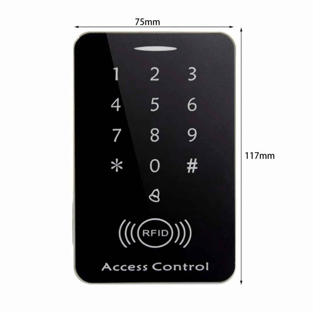 YobangSecurity 125 кГц RFID Бесконтактная карта система контроля доступа RFID/EM клавиатура