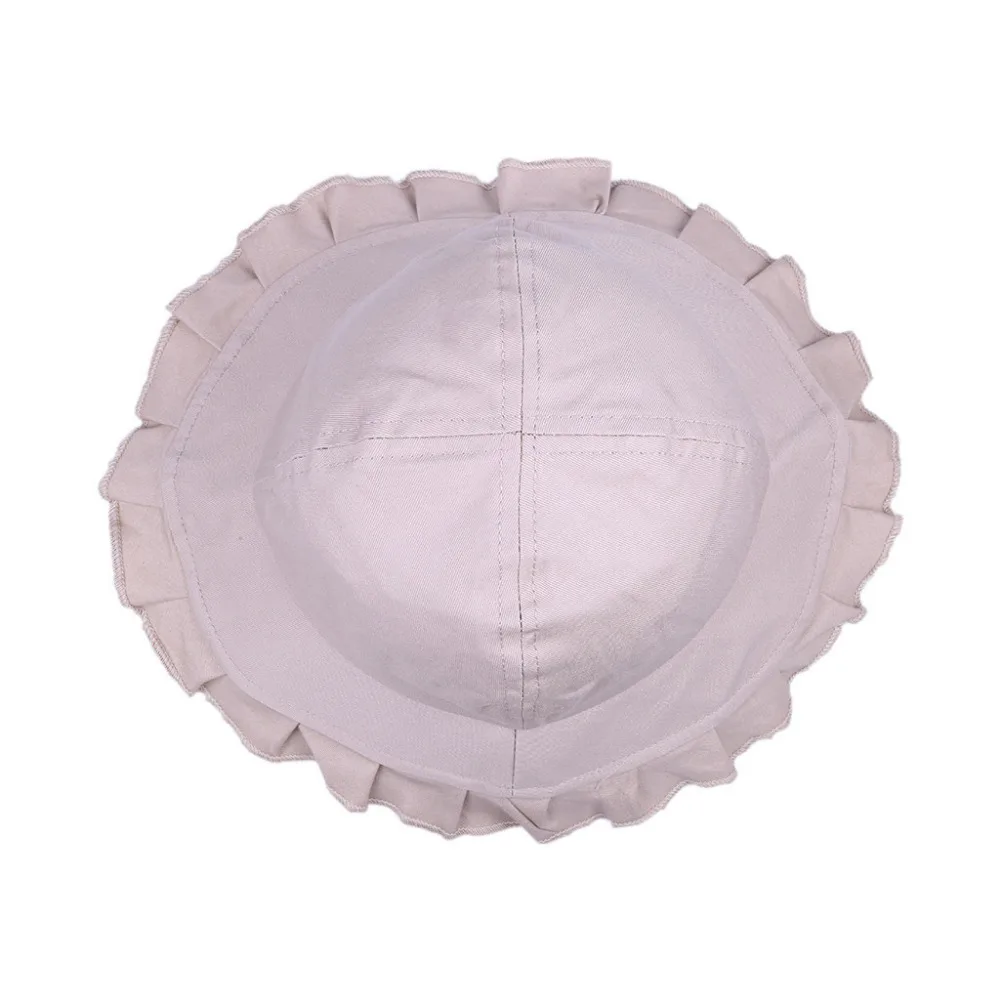 2019 Woman summer sunscreen pretty beach hat bow tie basin sexy beach hat cotton foldable seaside sportsbeach hat girl 40J5 (4)