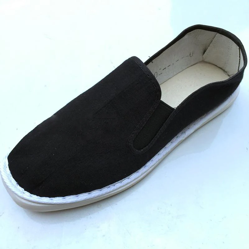 

Lightweight shoes cloth shoes men's sneakers protective work shoes casual shoes for men and women show black shoes wholesale
