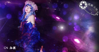 

The Super Dimension Fortress Macross Sheryl Nome diamond crevasse cosplay costume