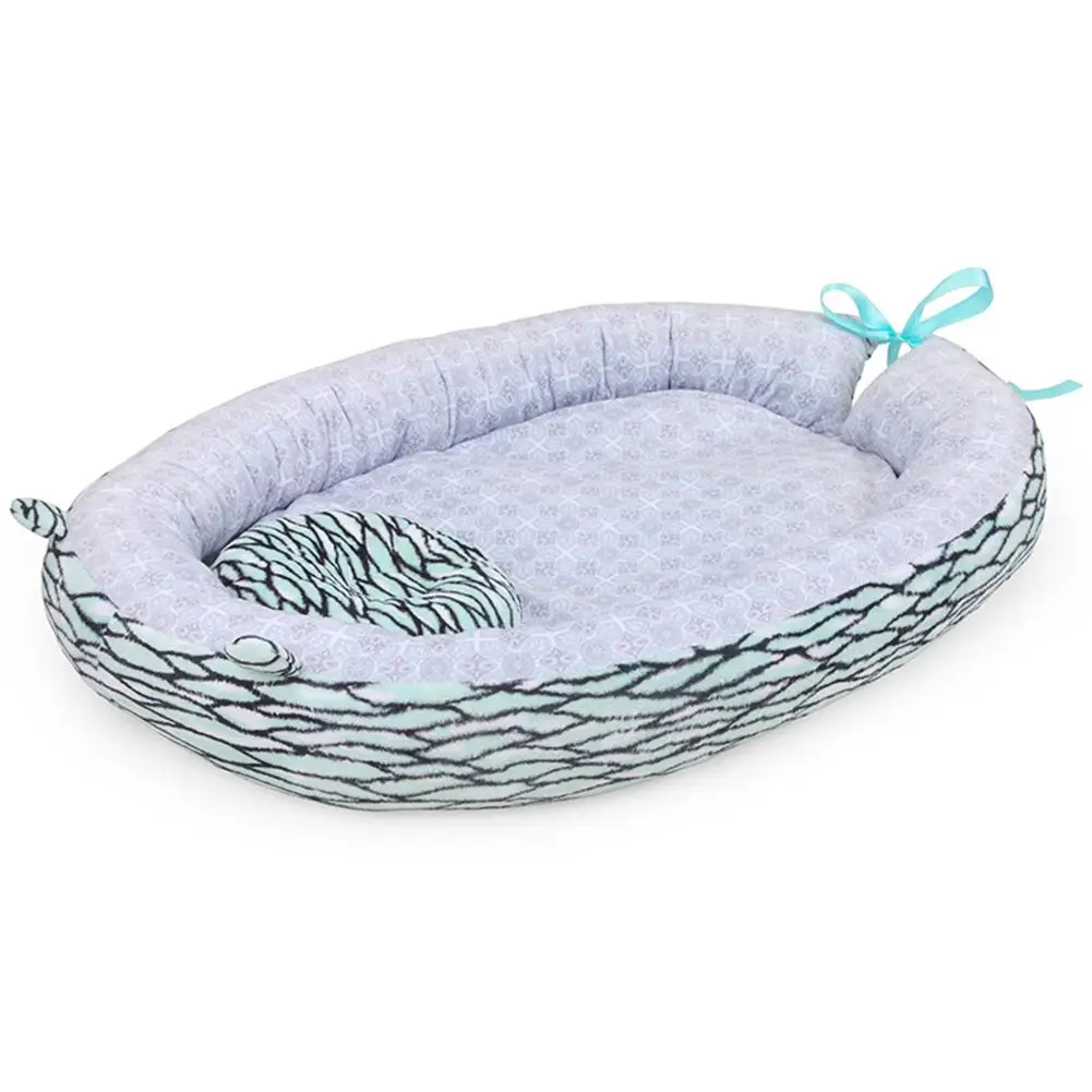 Cama de Dormir de Pelúcia Portátil com Cerca Travesseiro para o Bebê Infantil da Criança em Casa Suprimentos ao ar Kidlove Livre Mod. 201294 3 High Quality Mamãe e Bebê