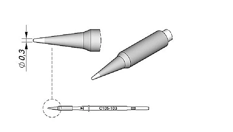 JBC C105-126 101 103 106 107 124 сварочные инструменты жал