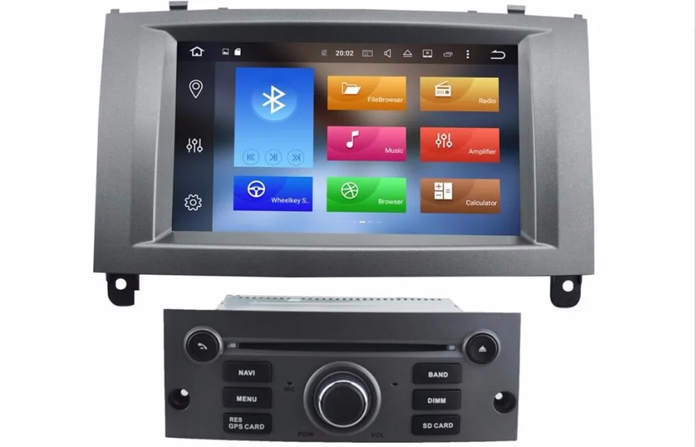 cheap 4G LTE Android 8.0 ! CAR DVD GPS For PEUGEOT 407 support DVR WIFI DSP DAB OBD car multimedia AUTO Octa 8 Core 4GB RAM 32GB ROM