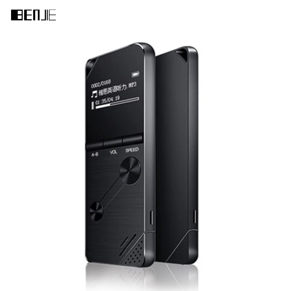 2018 BENJIE K6 Sport MP3 Player A-B Repeat Loudspeaker Variable Speed Playback 8G Music Player FM Hifi Portable Recorder 2018 BENJIE K6 Sport MP3 Player A-B Repeat Loudspeaker Variable Speed Playback 8G Music Player FM Hifi Portable Recorder