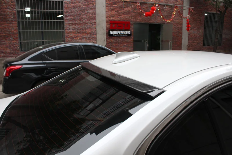 For BMW 3 Series F30 F35 F80  AC Style 12-17 Carbon Fiber Roof Spoiler (4)