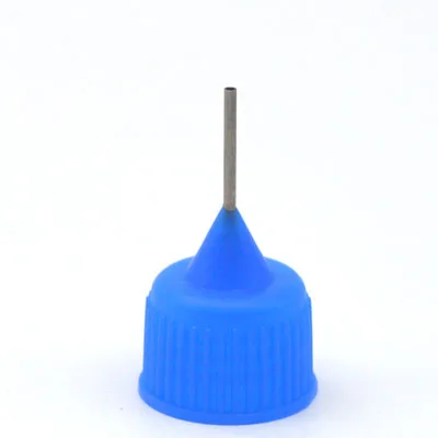 Пластиковая бутылочка из полиэтилена низкой плотности 50 мл пластиковые бутылочки-капельницы с винтовой крышка с металлической иглой для электронной сигареты распылитель 2500/шт - Цвет: Blue