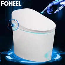 FOHEEL цельный Умный Унитаз интегрированный автоматический массаж Интеллектуальный Туалет WC удлиненный туалет с дистанционным управлением