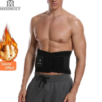 

Men Waist Trainer Male Shaper Neoprene Slimming Belt Tummy Reducing Belts Body Shapers Promote Sweat Shapewear Modeling Strip