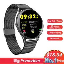 Bluetooth Смарт-часы с пульсометром Sn58 водонепроницаемый кровяное давление 2.5d умные часы с сенсорным экраном для Android Ios Phone Pk Q8 Q1