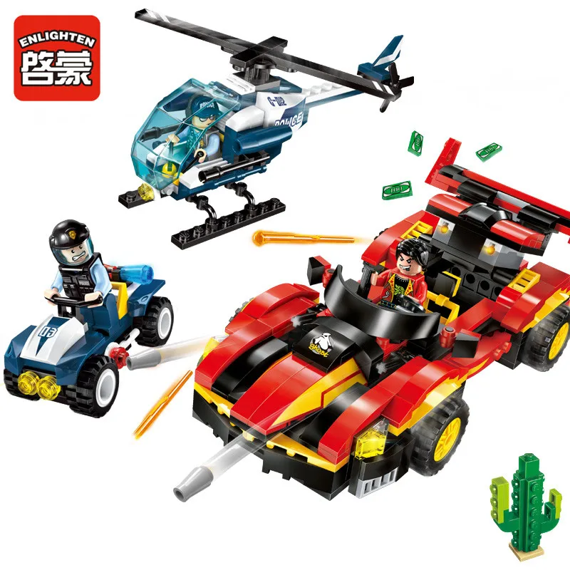 1914 405pcs Vehicle Constructor Model Kit Blocks Compatible LEGO Bricks Toys for Boys Girls Children Modeling