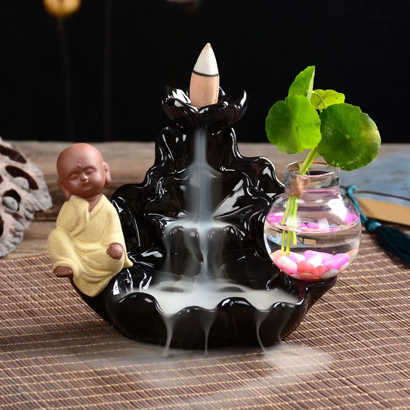 

Ceramic Reflux Aromatherapy Furnace Sandalwood Creative Reflux Home Line Aromatherapy Insert Tea Ceremony Products Zen