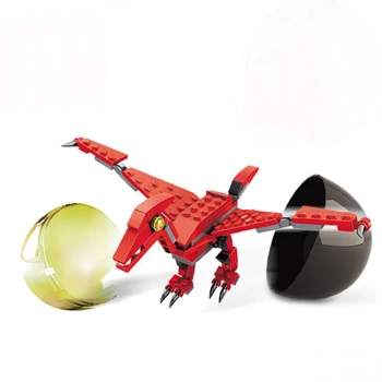 

1 Pc Educational Egg Blocks Legendary Prehistoric Dinosaurs Small Particles Building Blocks Assembled Toys Kids Gift