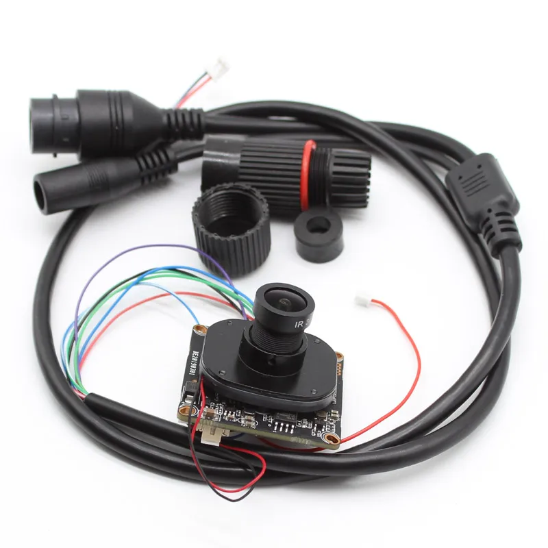 

HD 5.0mp IP CCTV 5MP Camera Module Network Security IPC board CMOS H.265 ONVIF + lens weatherproof IP cable