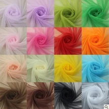 Шифрование Мягкая сетчатая ткань сетка Марля ткань Сделай Сам лоскутный материал для горькой юбки платье шестиугольная сетка DF5