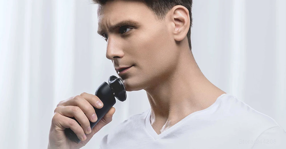 Cabeça de Barbear Novo Xiaomi Mijia Men Inteligente Portátil Navalha 3 Lavável Principal Sub Lâmina Aparador Barba Trimer ! S500 6 High Quality Eletrodomésticos