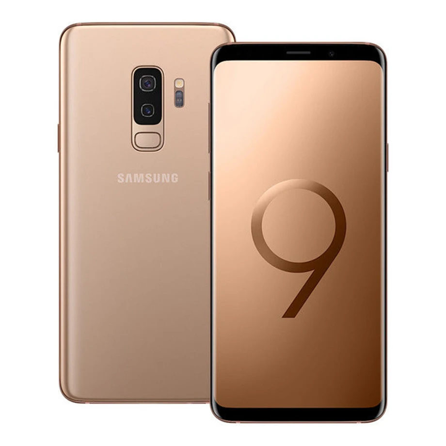 Samsung Galaxy S9+ Duos S9 Plus G965FD, две sim-карты, мобильный телефон Exynos, четыре ядра, 6,2 дюймов, двойной 12 МП, 6 ГБ ram, 64 ГБ rom, NFC