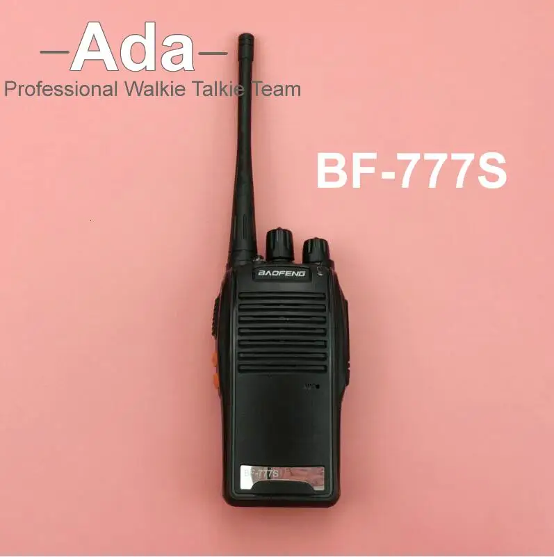 Walkie Talkie Baofeng BF 777S Portable Two Way Radio UHF400 00 470 00MHz High Quality CB