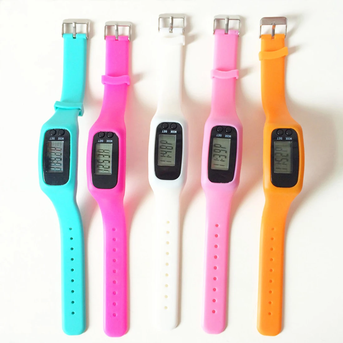 High Quality Long life battery Multifunction Digital Fitness Watch LCD