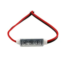 Dimmer LED Strip RGB Controller DC 12V 24V Mini Dimmer LED Single Color Controller for 5050 3528 5730 LED Strip Light