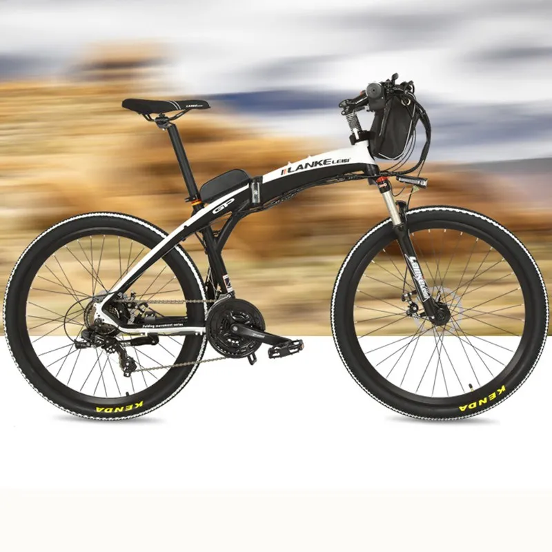 New, Lankeleisi Electric Bicycle, 26 inch Folding Bike, 48V 240W Mountain Bike, Disc Brake, Fast-folding New, Lankeleisi Electric Bicycle, 26 inch Folding Bike, 48V 240W Mountain Bike, Disc Brake, Fast-folding