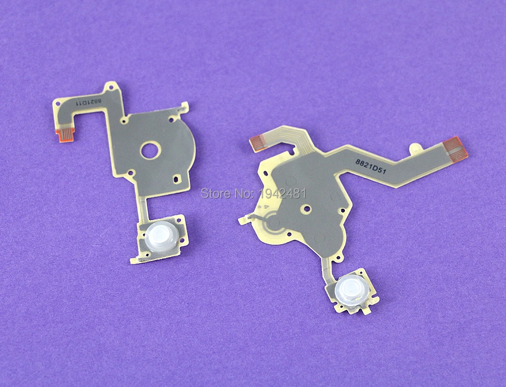 OCGAME L R Левая Правая кнопка Токопроводящая пленка Кнопки плоский кабель для PSP3000 psp