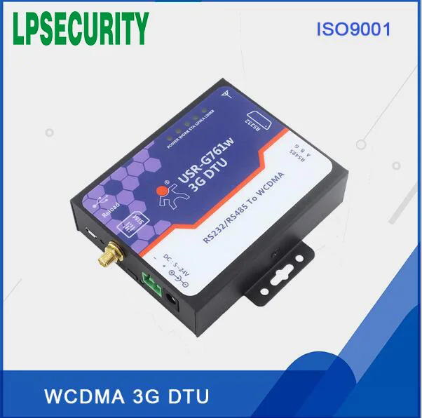 

USR-G761w 5-24v Serial RS485 RS232 to 3G Data Converter 3G WCDMA Modem for connect serial to cellular network