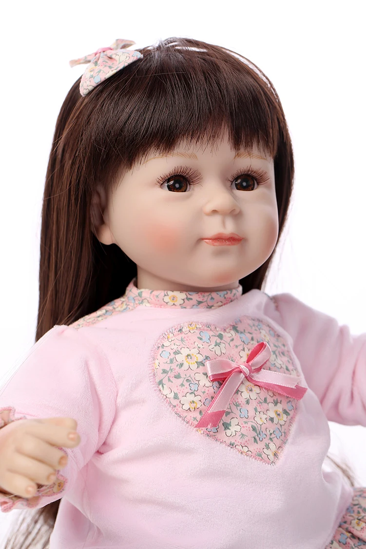 Дизайн Reborn Малыш Adora девочка кукла сладкий ребенок кукла День рождения подарок игрушки для девочек длинный парик