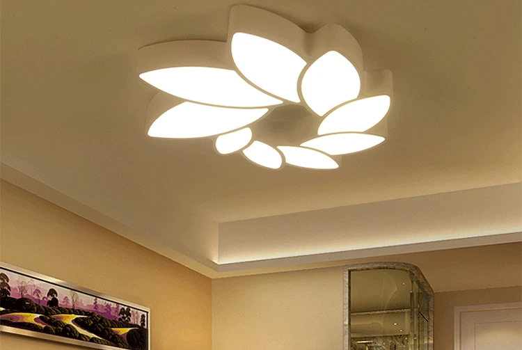Luminaria Lampara techo Luminarias para teto Plafonnier огни homeModern светодио дный потолочные светильники Гостиная Спальня осветительное оборудование