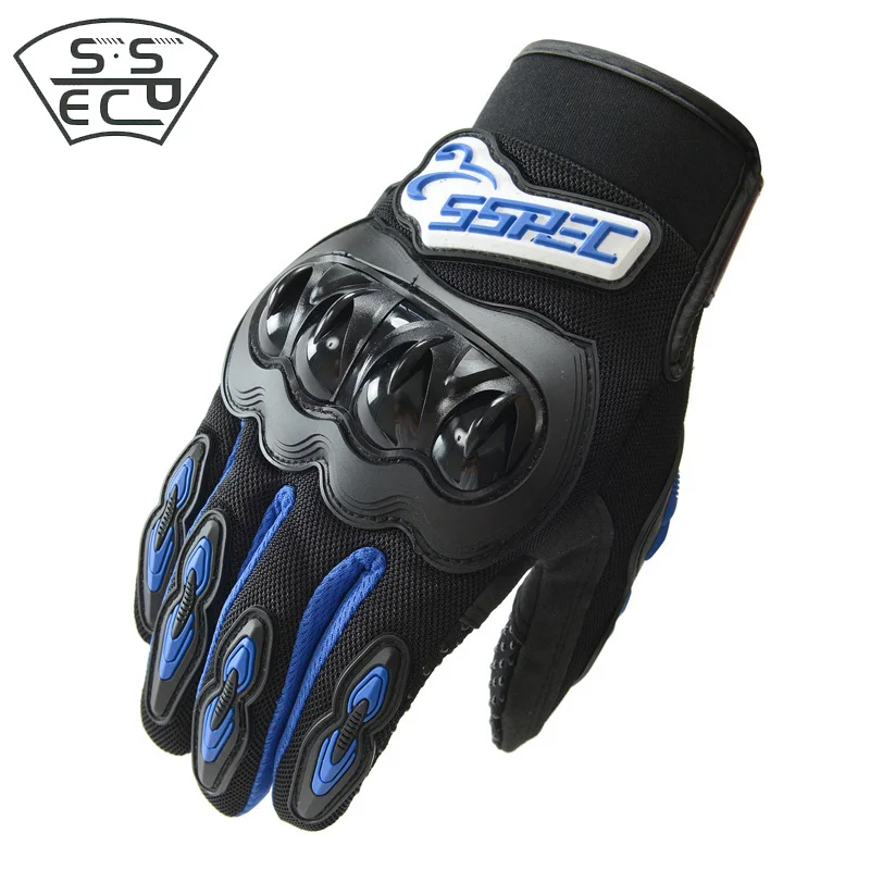 SSPEC гоночные перчатки летние дышащие мотоциклетные перчатки защита наружные спортивные перчатки полный палец перчатки для мотокросса Gunes