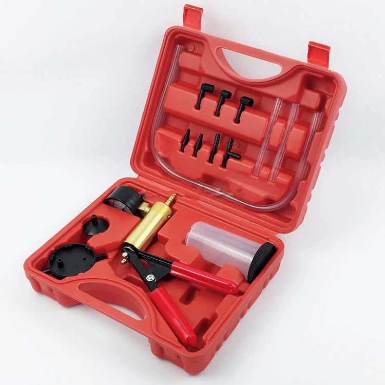 Manual vacuum pump replacement brake oil small whip dual-use copper core suction gun pneumatic auto repair tools