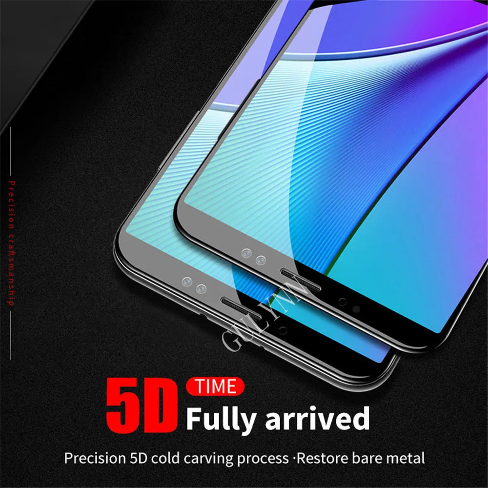 Закаленное стекло 5D с полным покрытием для Samsung Galaxy J2 3 4 5 6 7 8 Pro Pime A51 71 9H Улучшенная
