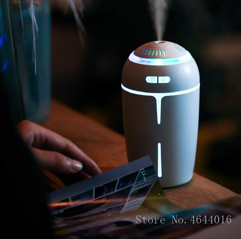 

300ML Air Humidifier for Home Water Soluble Oil Aroma Diffuser with Night Light Air Ultrasonic Diffuser Humidifier