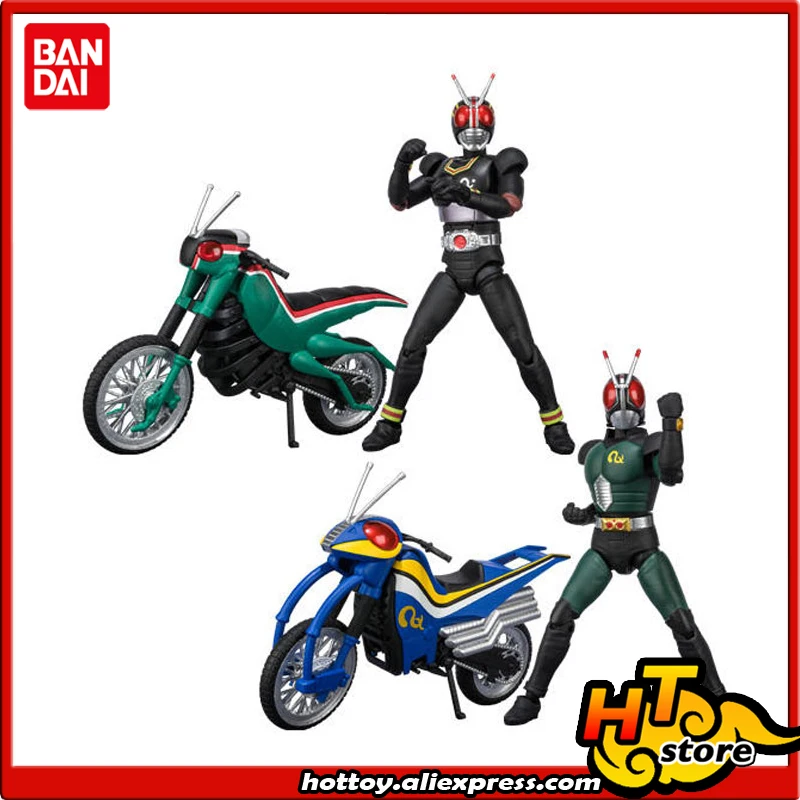 

BANDAI SHODO-X Kamen Rider vol.5 Action Figure - All set 6 pcs Masked Ride Black RX Battle Hopper Acrobatter from "Kamen Rider