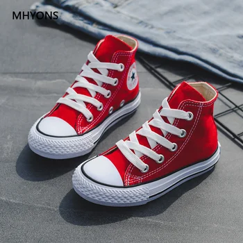 

MHYONS 2019 New Fashion Boys And Girls High Quality Casual Breathable Shoes Spring Autumn Kids Canvas Shoes Children Casual Shoe