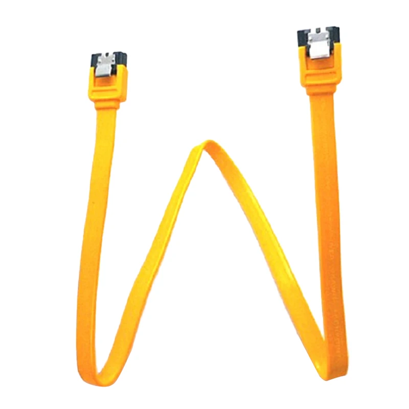 

New 45cm SATA 2.0 Cable SATA 2.0 II SATA2 6GB/s Data Cable Straight Red Cord SAS Cable Dual Channel Hard Drive Data Cable