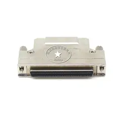 FMD68F-AS Разъем SCSI Железный корпус пирсинг HPDB68 68Pin Женский адаптер вилка серебро