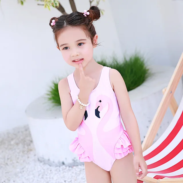 Toddler Baby Girls Swimsuit One Piece Biquini Infantil Clothing Beach