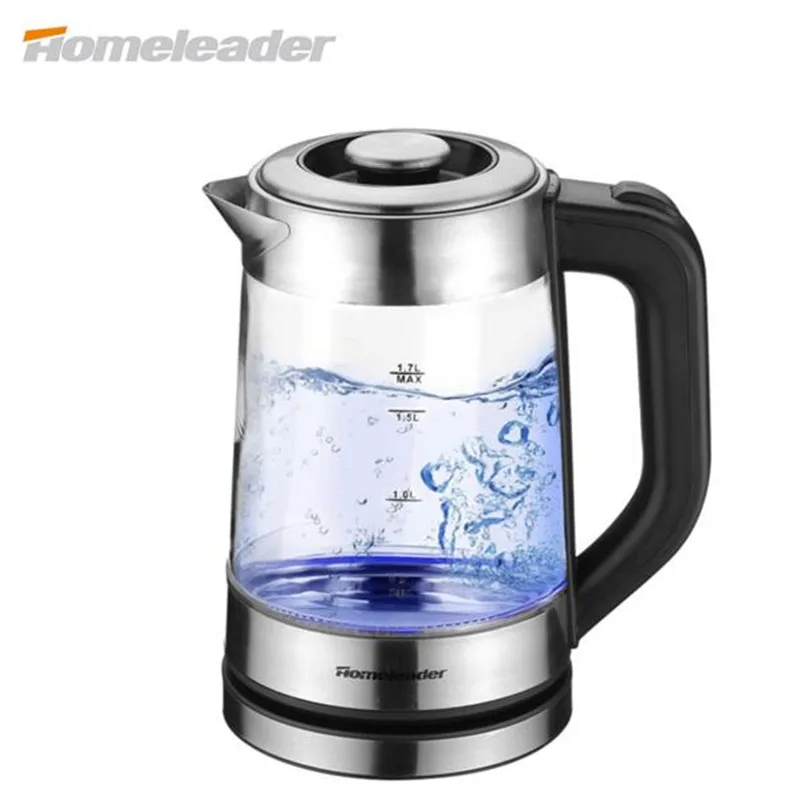 Homeleader Glass Electric Water Kettle Temperature Control Tea Hervidor High Quality Capcity
