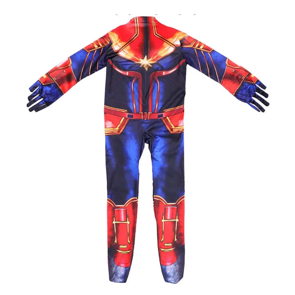 Kids Captain Marvel Costume Adult Avenger Endgame Marvel Carol Danvers Cosplay Jumpsuit Superhero Fancy Dress Halloween Costume Kids Captain Marvel Costume Adult Avenger Endgame Marvel Carol Danvers Cosplay Jumpsuit Superhero Fancy Dress Halloween Costume