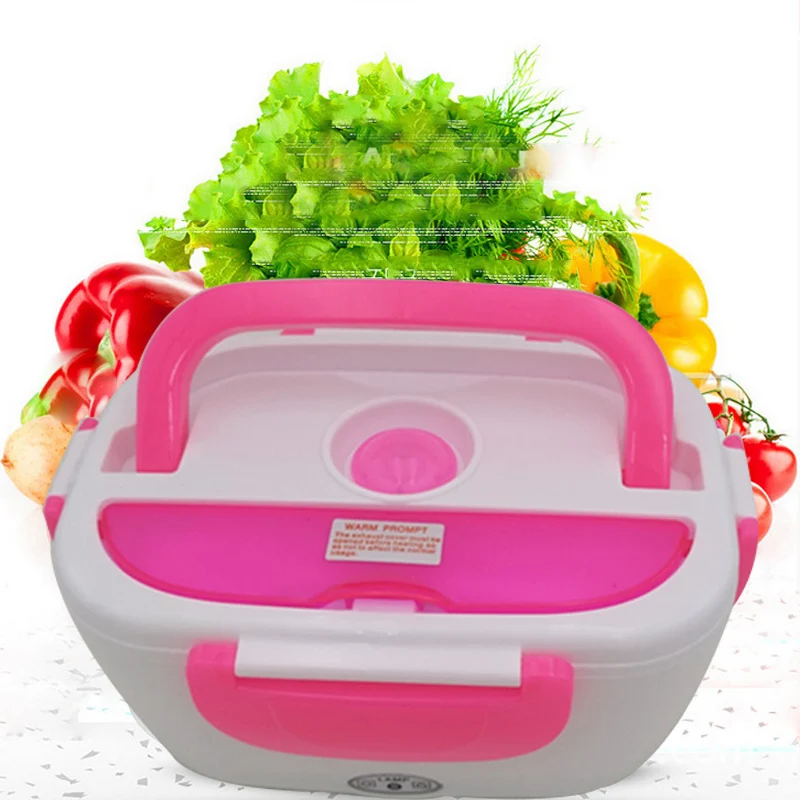 Портативный электрический 12V подогреваемый Ланч бокс Bento коробки Авто еда Риса