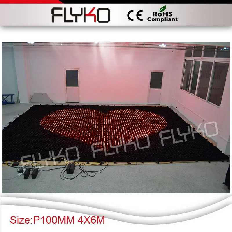 Полноцветный светодиодный видеоэкран Flyko stage Flexible products | Лампы и освещение