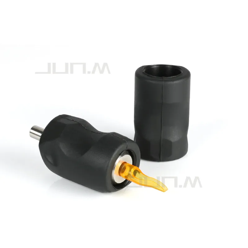 

1pcs Black Silicone Rubber Tattoo Machine Grip Cover Handle Holder 25mm For Tattoo Accessories