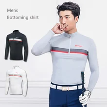 Гольф мужские рубашки с длинным рукавом, защита от солнца летом сужающаяся к талии футболка одежда для гольфа Высокое качество