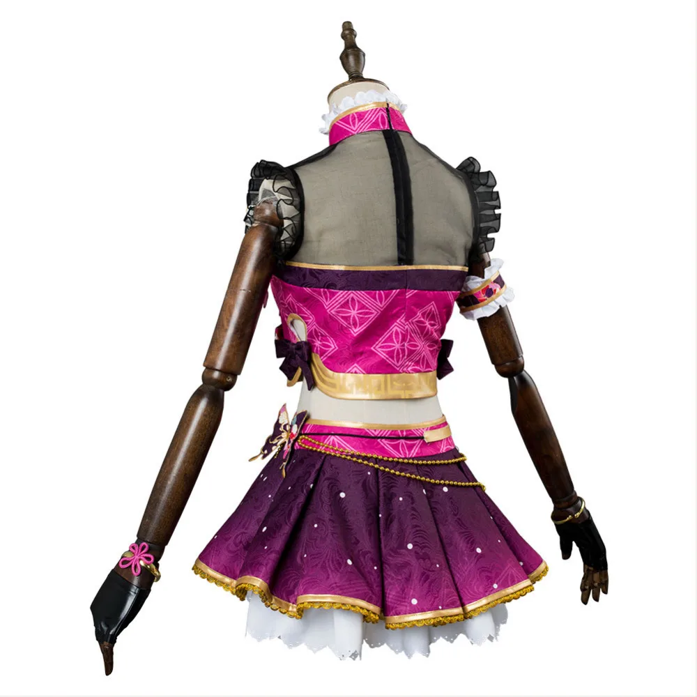 Love Live Sunshine Cosplay Costume Riko sakurauchi Chinoise Robe Cheongsam Jupe Love Live Sunshine Cosplay Costume Riko sakurauchi Chinoise Robe Cheongsam Jupe